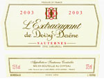 2003 L’Extravagant de Doisy-Daëne Sauternes